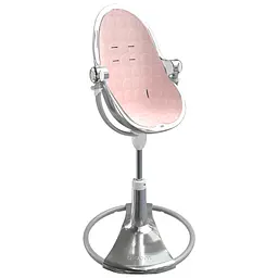 Стільчик для годування Bloom Fresco Silver/Blush pink (E10535-S\U10543-P) - мініатюра 4