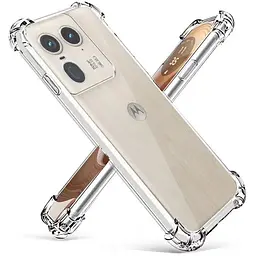Панель BeCover Anti-Shock для Motorola Edge 50 Ultra Clear (712308) - мініатюра 2