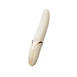 Вібратор Zalo Eve Ivory 22 см білий - мініатюра 2