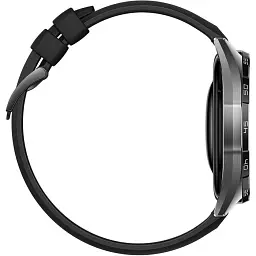 Смарт-годинник Smart Watch Huawei GT 6 46mm (55020FTX) Black (Fluoroelastomer Strap) UA - мініатюра 5