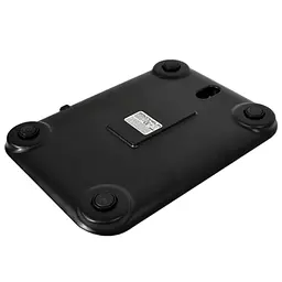 Кухонні настільні електронні ваги Grunhelm KES-045UB із сенсорним керуванням Usb LCD-дисплей до 5 кг Чорний - мініатюра 3