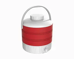 Термос диспенсер на ніжках для розливу напоїв 9л. mz1008RED MAZHURA