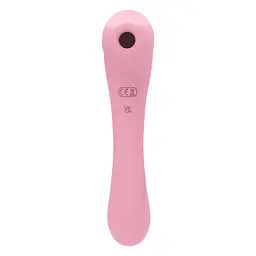 Вакуумний стимулятор клітора з вібрацією Femintimate Daisy Massager рожевий - мініатюра 2