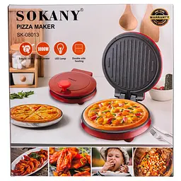 Піцамейкер SOKANY SK-08013 1000 Вт Sokany SK-08013 - мініатюра 9