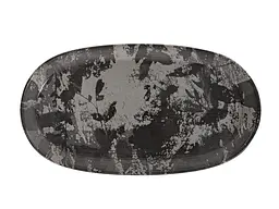 Набір блюд Alba ceramics Graphite 3 шт. чорний (769-020) - мініатюра 3
