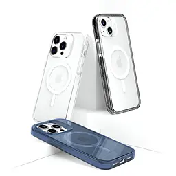 Захисний чохол Vokamo для iPhone 15 з магнітом MagSafe Smult Black (NVK010843) - мініатюра 4