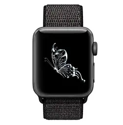 Нейлоновий ремінець Primo для Apple Watch 38 мм, 40 мм, 41 мм Black - мініатюра 3