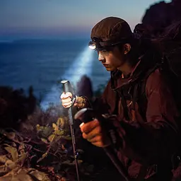 Ліхтар налобний Naturehike CNK2300DQ020, хакі - мініатюра 3