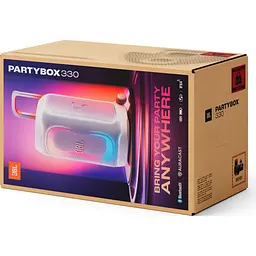 Акустика JBL PartyBox 330 White (JBLPB330WHTEP) [173039] - мініатюра 11