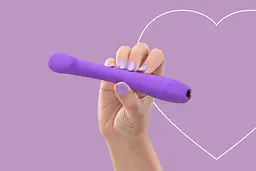 Вібратор FairyGasm MerryWand 17.5 см фіолетовий - мініатюра 2