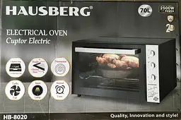 Електродуховка Hausberg HB-8020 70 л - мініатюра 4