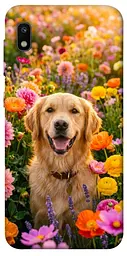 TPU чохол Demsky Flowery labrador для Samsung Galaxy A10 (A105F)