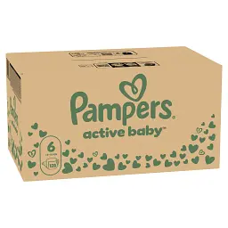 Підгузки Pampers Active Baby Розмір 6 (Extra Large) 13-18 кг 128 шт (8006540032688) - мініатюра 2