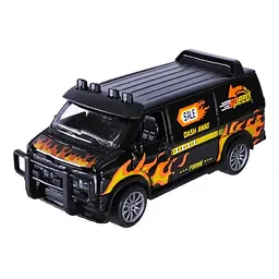 Іграшка машина Вантажний фургон АВТОПРОМ AP74200 Чорний shop (2000999376566) - мініатюра 1