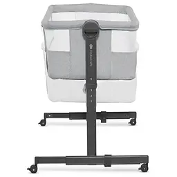 Приставне ліжечко-люлька Kinderkraft Neste Up 2 Light Grey (KLNEUP02LGR0000) - мініатюра 4