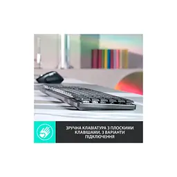 Клавіатура Logitech MX Mechanical Wireless Illuminated Performance Graphite (920-010757) - мініатюра 3