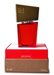 Парфуми з феромонами женские Shiatsu Pheromone Fragrance women red 50 ml