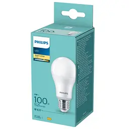 Лампа Philips LED 100W A60 E27 WW FRND 1PF/6DISC 13W (929002306895) - мініатюра 3