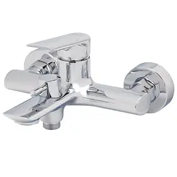 Змішувач для ванни з коротким зливом Koer KB-40028-01 KR5305 Хром - мініатюра 3