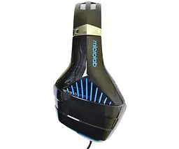 Навушники з мікрофоном Microlab G6 1,2 м Black+blue - мініатюра 4