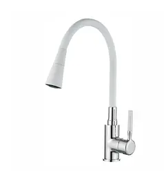 Змішувач для кухні Zerix Atrium-011-T Refl.WHITE (ZX4719)