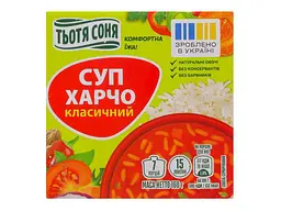 Суп AUNT SONIA / ТЬОТЯ СОНЯ 160г харчо класичний