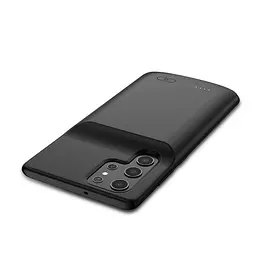 Чохол-акумулятор XON PowerCase для Samsung S22 Ultra 5000 mAh Чорний (PCBS2122350B 2445) - мініатюра 7