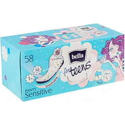 Щоденні прокладки Bella for Teens Sensitive 58 шт. - мініатюра 4