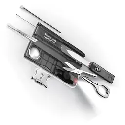 Мультитул Victorinox SwissCard Lite Transparent Black (0.7333.T3)