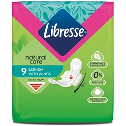 Гігієнічні прокладки Libresse Natural Care Ultra Super 9 шт. - мініатюра 2
