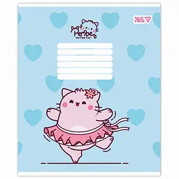 Набір зошитів Yes Pembe the cat 18 аркушів у лінію 25 шт. (769091) - мініатюра 4