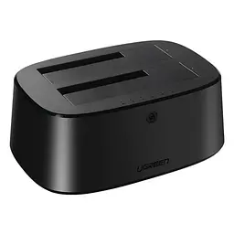 Док-станція Ugreen CM198 USB 3.0 to SATA Dual-Bay Hard Drive Duplicator/Cloner EU(UGR-50857) - мініатюра 2