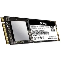 Накопичувач SSD M.2 2280 512GB ADATA (ASX8200PNP-512GT-C) - мініатюра 3