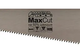 Ножівка ручна MasterTool по дереву 400 мм 4T х 1"х 2D подвійне заточування - мініатюра 2