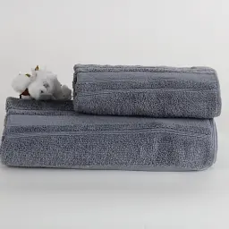 Рушник махровий ТЕП Fancy Medium Grey 50x90 см сірий - мініатюра 2