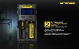Зарядний пристрій для акумуляторів Nitecore SC2 Чорний (2459663069) - мініатюра 9