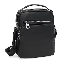 Чоловіча сумка Ricco Grande K12002bl-black 21х18х7.5 см Чорний