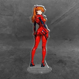 Акрилова колекційна фігурка Євангеліон Evangelion (Аска Ленглі Сорью) 15 см