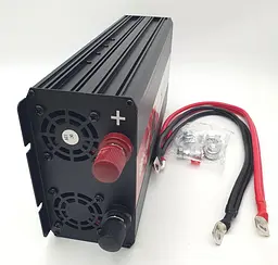 Автоінвертор 12 V-220 V перетворювач напруги з чистою синусоїдою для котла, насоса та холодильника 5000 W Eryuan 12 V-220 V 5000 Вт - мініатюра 3