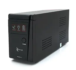 UPS з правильною синусоїдою RITAR RTSW-600NL12 LED 360Вт 12В під зовнішній АКБ - мініатюра 1