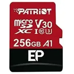Карта пам'яті Patriot 256GB microSDXC class 10 UHS-I/U3 EP A1 (PEF256GEP31MCX)