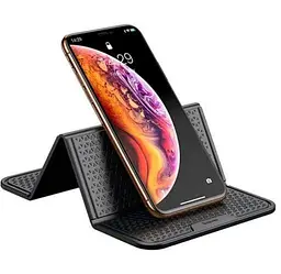 Антиковзаючий складний килимок Baseus Folding Bracket Antiskid Pad - чорний (SUWNT-01)