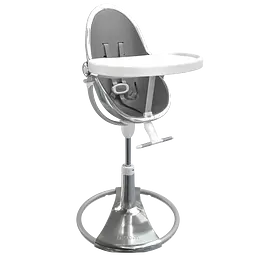 Стільчик для годування Bloom Fresco Silver/Snakeskin grey (E10535-S\E10516-SSG) - мініатюра 2