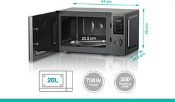Мікрохвильова піч Gorenje MO20A3T4 (7066957) - мініатюра 6