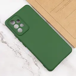 Чохол Silicone Cover Lakshmi Full Camera A для Samsung Galaxy A54 5G Зелений / Dark Green, Full camera - мініатюра 4