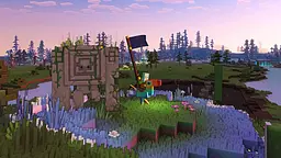 Гра Sony PlayStation 4 Minecraft Legends Deluxe Edition Російська Озвучка Б/в - мініатюра 3