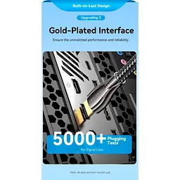 Кабель Vention HDMI-HDMI V 2.0 1 м (ALMBF) - мініатюра 2
