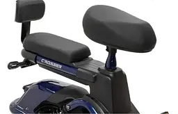 Електроскутер Двомісний Crosser CR2 (800W, 60V, 24Ah, графенові АБК) Синій - мініатюра 12