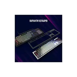 Клавіатура Lorgar Azar 514 RGB USB UA White (LRG-GK514W-UA) - мініатюра 9