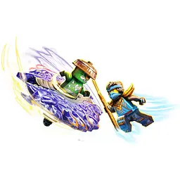 Конструктор LEGO Ninjago Нія проти спінера монстра-мутанта 49 деталей (71849) - мініатюра 5